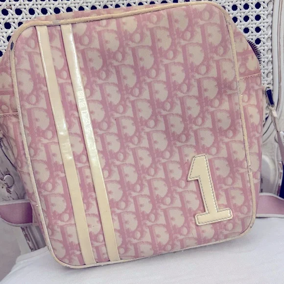 DIOR Diorissimo Trotter VINTAGE Varsity Crossbody🩷 - Picture 1 of 10